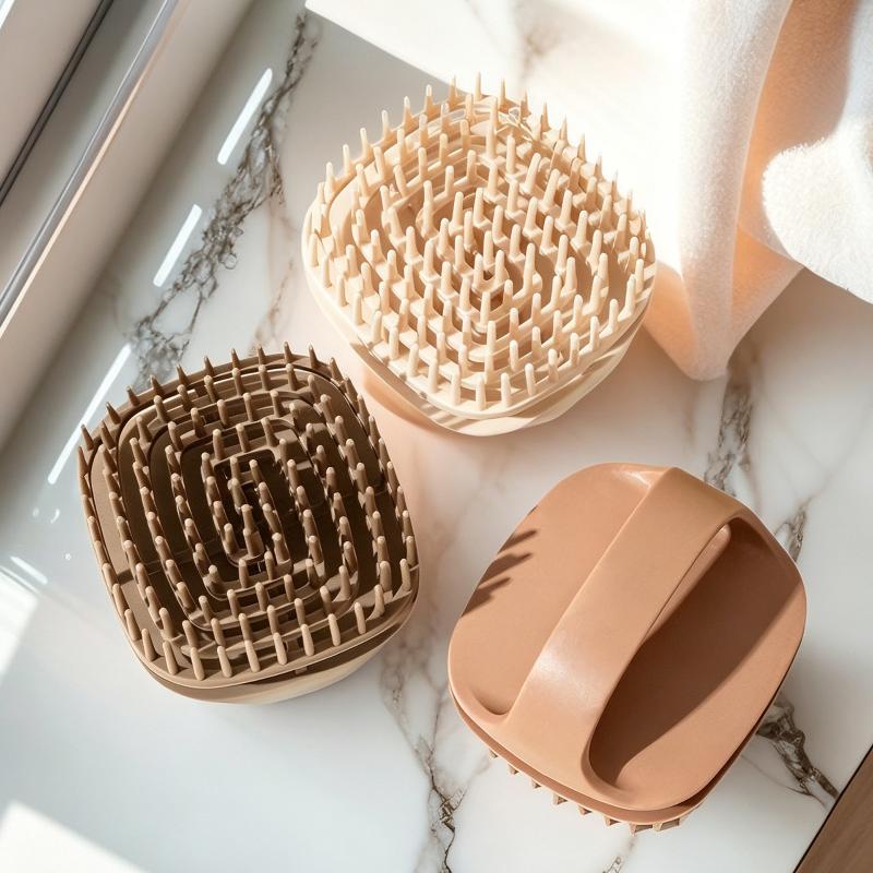 Hair Care Dandruff - Escova de massagem para o couro