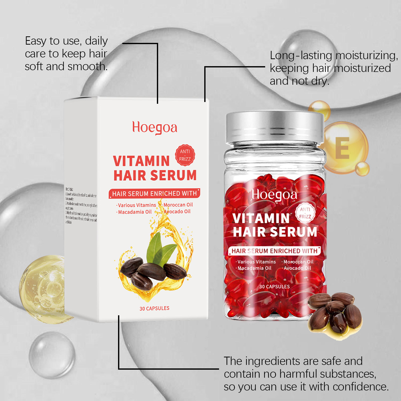 Hair Care Lotion - Cápsulas de soro para cuidados com