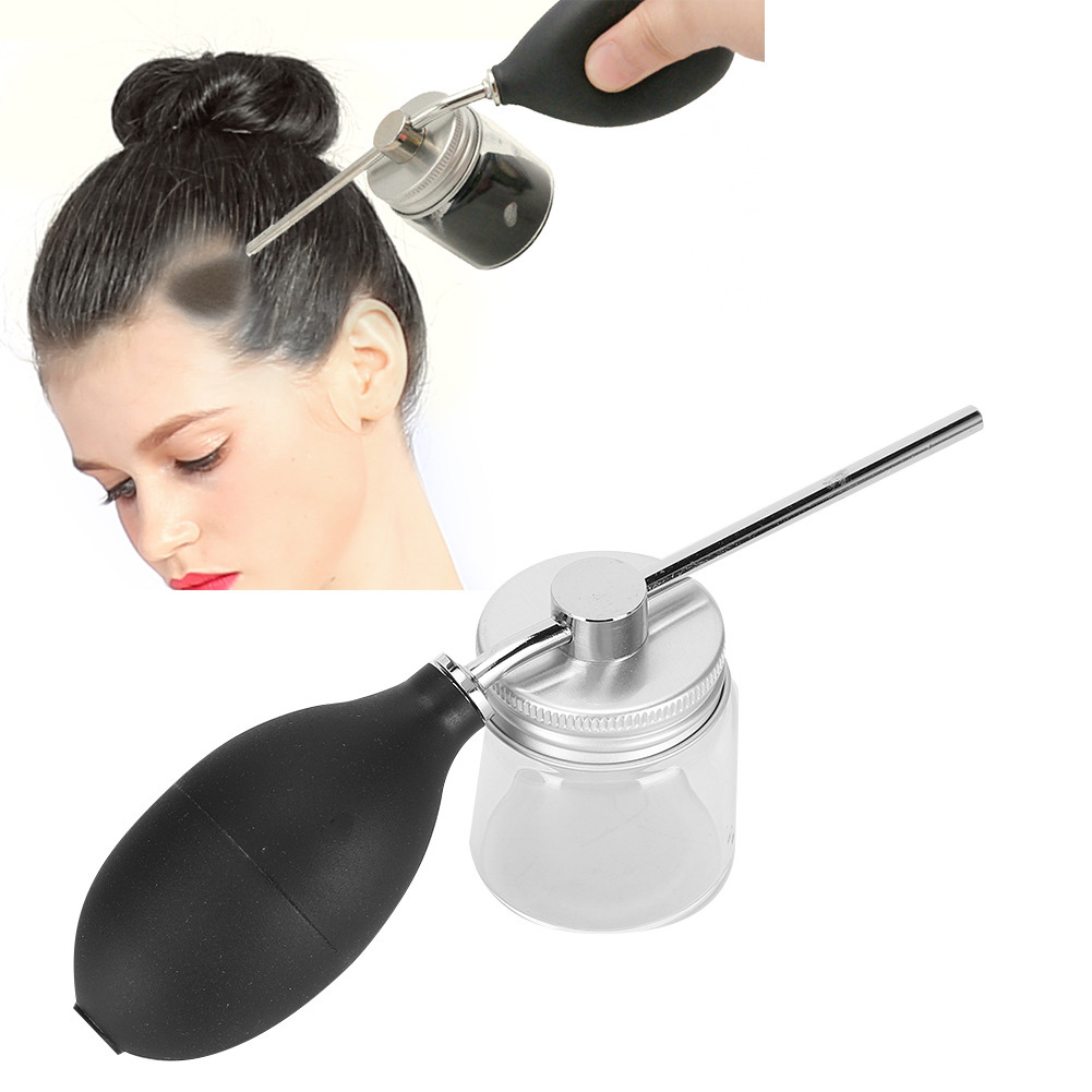 Hair Care Products - Frasco Pulverizador Recarregável para Pó de