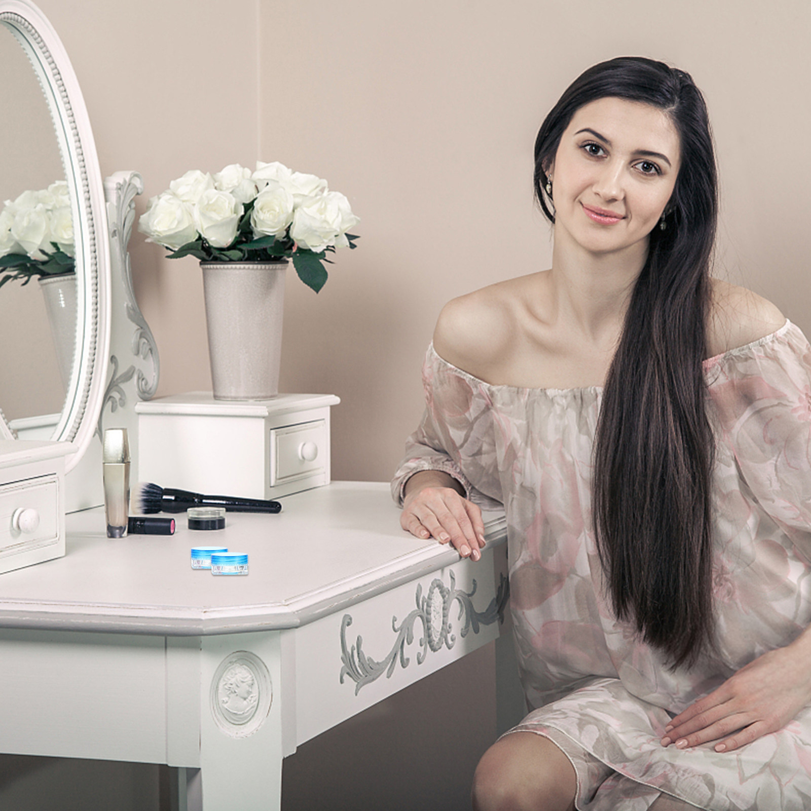 50 unidades de pequenos potes  - Hair Care Lotion avaliação e preço